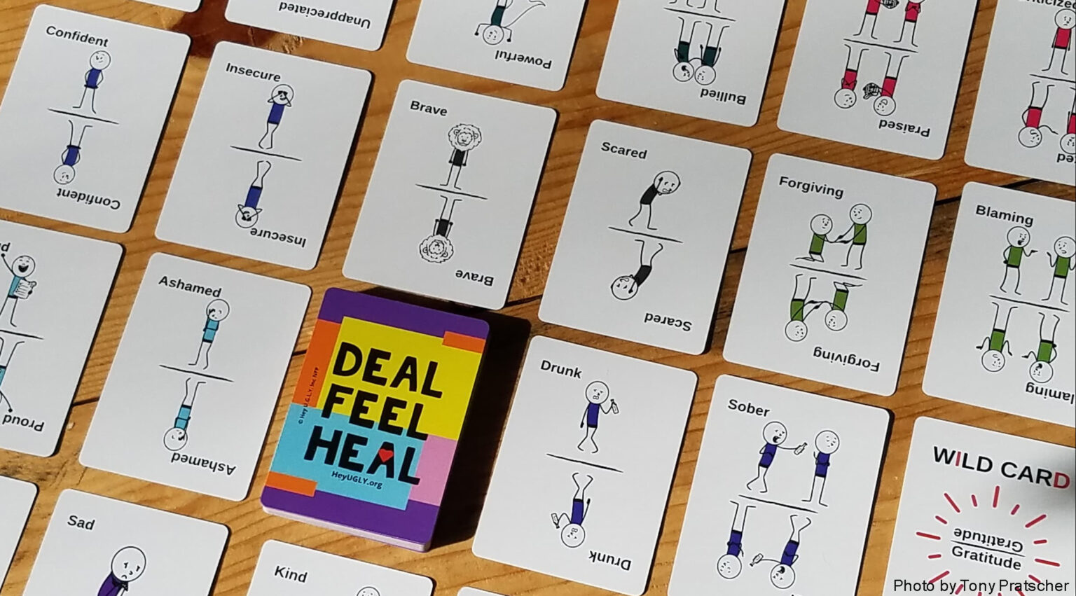 Deal Feel Heal Playing Cards Hey U G L Y 